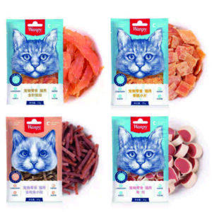پک 12 عددی تشویقی گربه ونپی (Chicken Sushi, Chicken Jerky, Chicken Chips, Segmented Tuna)