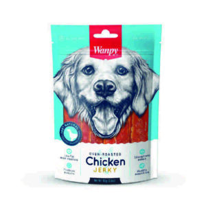 تشویقی سگ Dry Chicken Jerky بسته 100 گرمی ونپی