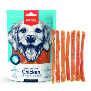 تشویقی سگ Chicken Jerky Bars بسته 100 گرمی ونپی