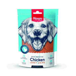 تشویقی سگ Chicken Jerky Chips بسته 100 گرمی ونپی
