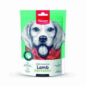 تشویقی سگ Lamb Sausages بسته 100 گرمی ونپی
