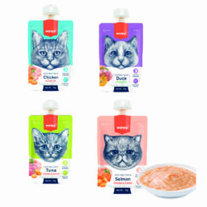 پک تشویقی پودینگ گربه 4 بسته 90 گرمی ونپی