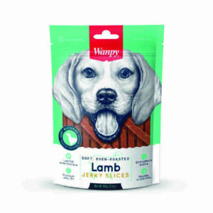 تشویقی سگ Soft Lamb Jerky Slices بسته 100 گرمی ونپی