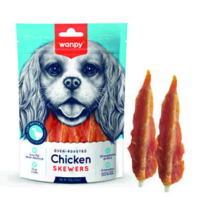 تشویقی سگ Chicken Skewers بسته 100 گرمی ونپی